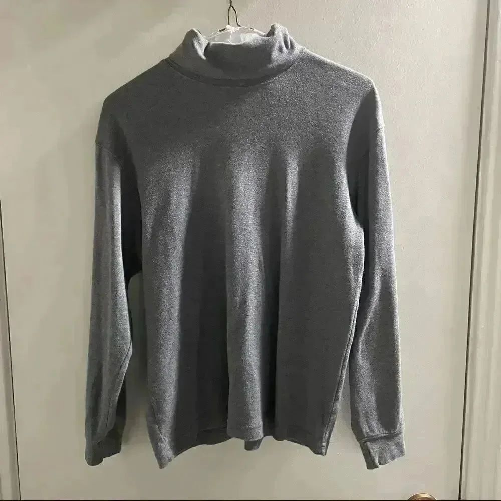 Talbots Grey Turtleneck Sweater